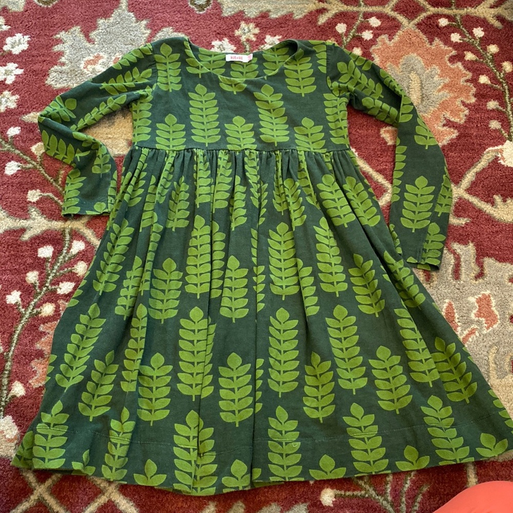 kit + lili dress size 7-8years